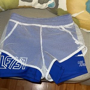 LF the brand mesh spandex shorts